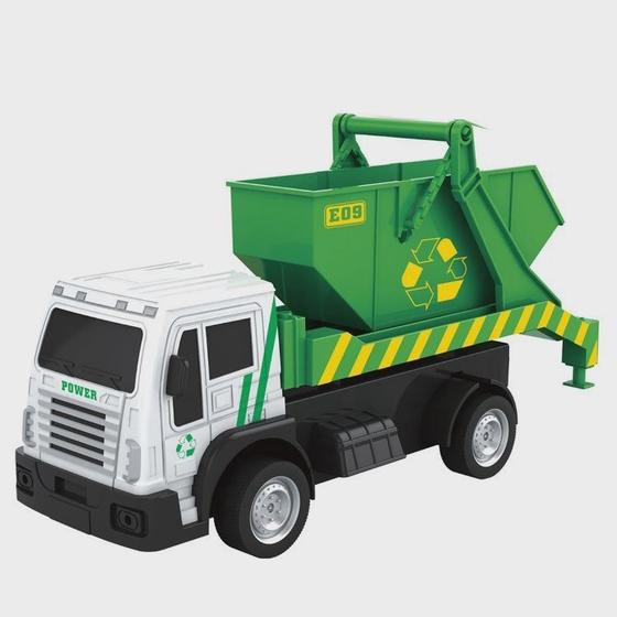 Imagem de Brinquedo Carrinho Caminhão de Lixo Com Controle Remoto