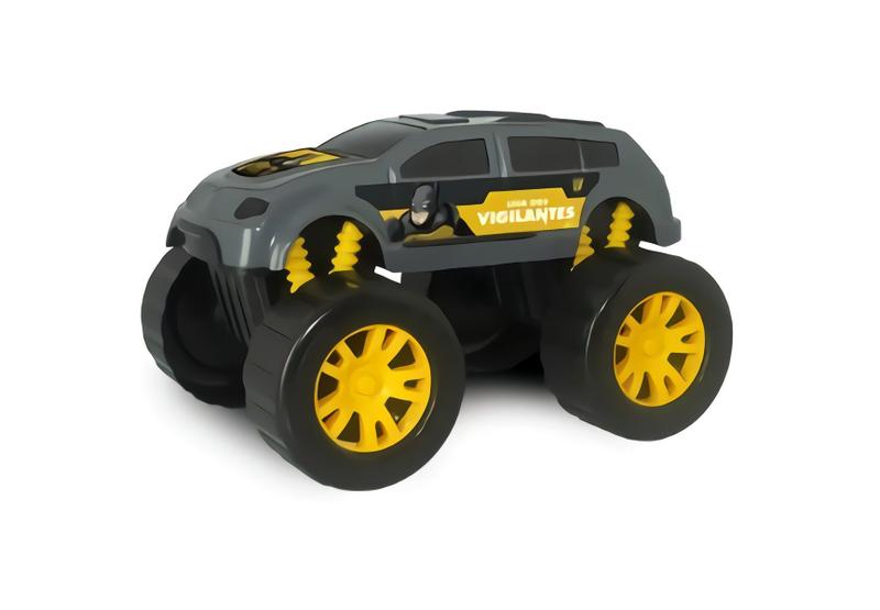 Imagem de Brinquedo Carrinho Infantil Pick Up Vigilante Negro Mielle