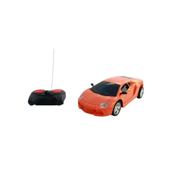 Imagem de Brinquedo carrinho radical controle remoto 1:18 laranja