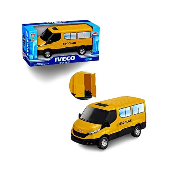 Brinquedo Carrinho Van Escolar Iveco Daily - Usual Brinquedos - Van de ...