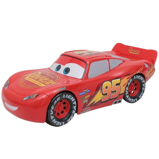 Brinquedo Carro Carrinho McQueen Roda Livre Grande Disney Pixar Filme ...