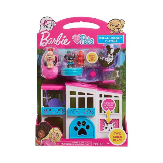 Imagem de Brinquedo Casa Barbie Pet Dreamhouse 9 peças +3 anos