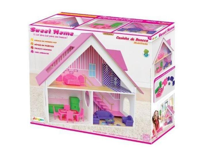 Imagem de Brinquedo Casinha de Boneca Sweet Home Junges (594)