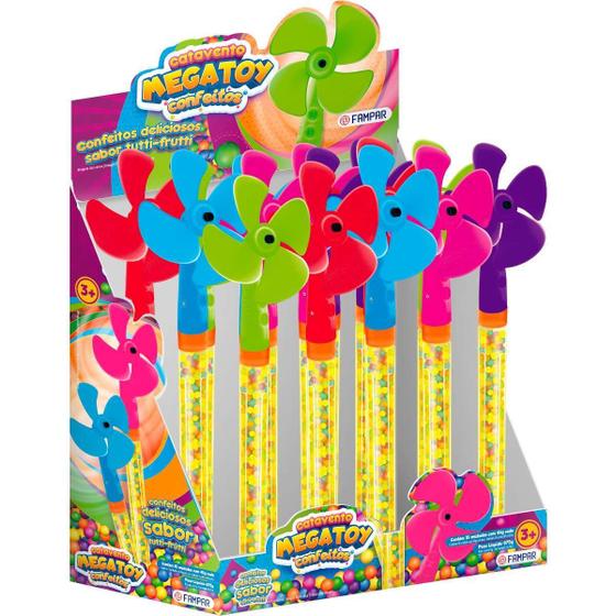 Imagem de Brinquedo Catavento Mega Toy  Display com 15 Unidades