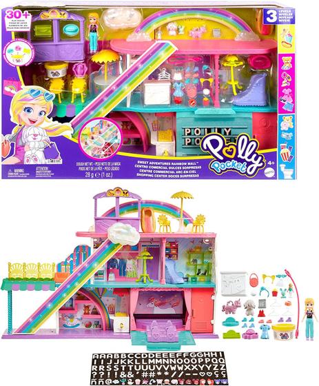 Imagem de Brinquedo Cenario Com Boneca Polly Pocket - Mattel Hhx78