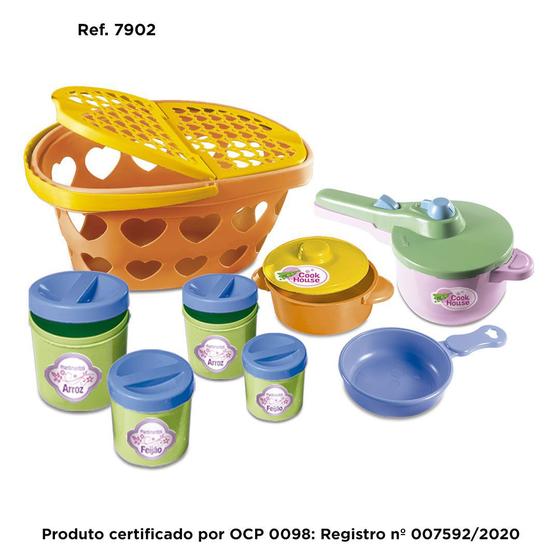 Imagem de Brinquedo Cesta Cooking Colors Acessórios Zuca Toys  Solapa