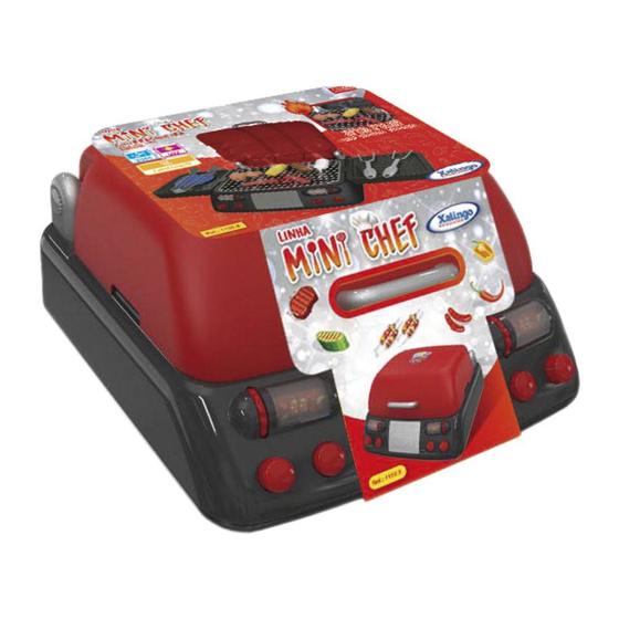 Imagem de Brinquedo Churrasqueira Infantil Mini Chef Xalingo 11509