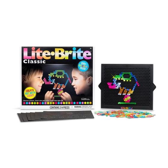 Imagem de Brinquedo Clássico Lite-Brite: Para Meninos e Meninas de 4+ Anos, Divertido e Retrô