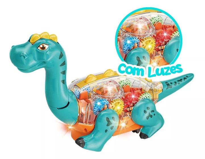 Imagem de Brinquedo - Coleção Dino Bate e Volta  - C/Som/Luz - 28cm