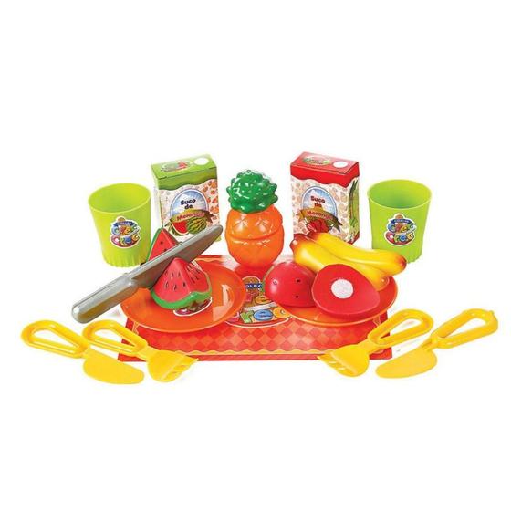 Imagem de Brinquedo Comidinha Crec Crec Salada de Frutas Cozinha - Big Star