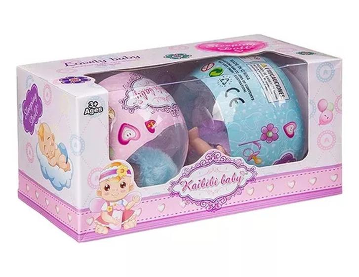 Imagem de Brinquedo, Conjunto 2 Bonecas Kaibibi Baby