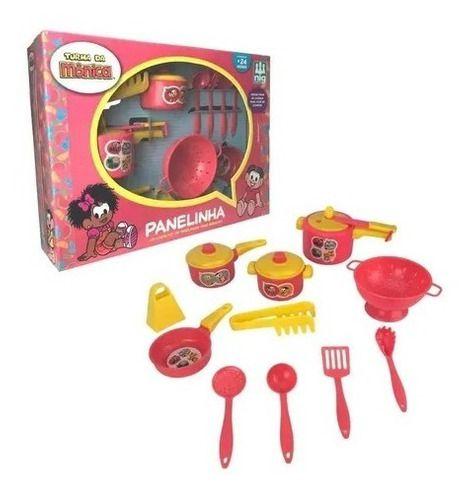 Imagem de Brinquedo Conjunto Kit Panelinhas Infantil Turma Da Mônica