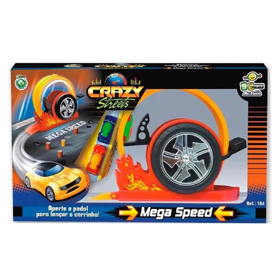 Imagem de Brinquedo Crazy streets Mega Speed Pista Radical