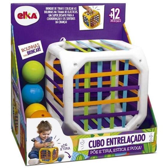 Imagem de Brinquedo Cubo Entrelaçado Elka 1171