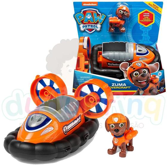 Brinquedo Da Patrulha Canina Boneco Do Zuma Com Carrinho - Spin Master ...