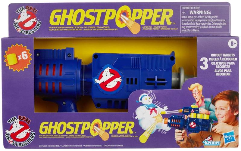 Imagem de Brinquedo de ação Ghostbusters Kenner Classics Ghostpopper com 6 foam Pops