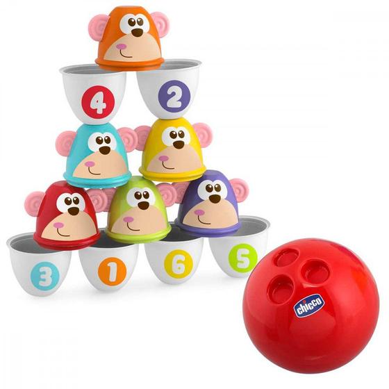 Imagem de Brinquedo de Atividades Boliche dos Macaquinhos Chicco