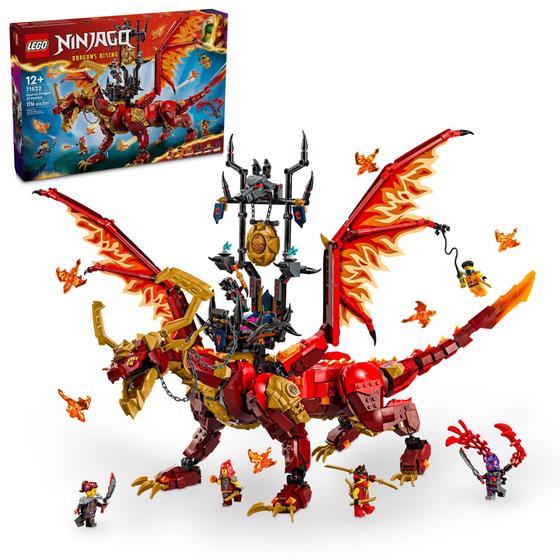 Imagem de Brinquedo de aventura LEGO NINJAGO Source Dragon of Motion 71822