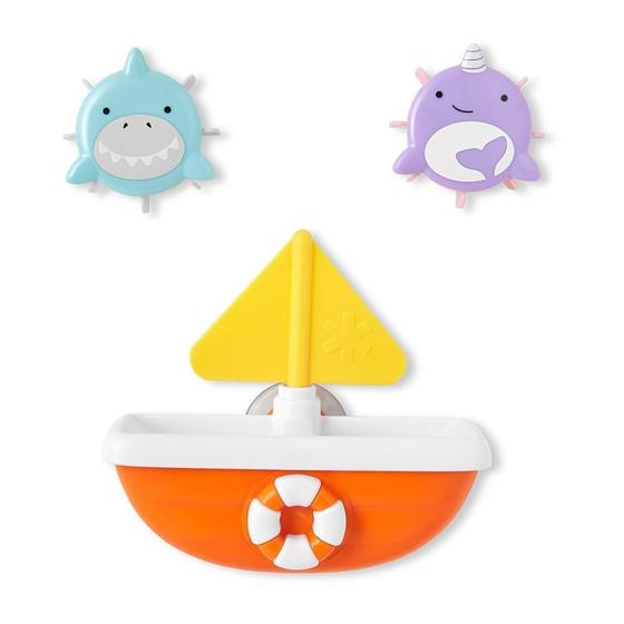 Imagem de Brinquedo De Banho Skip Hop Barco E Animais Fundo Do Mar