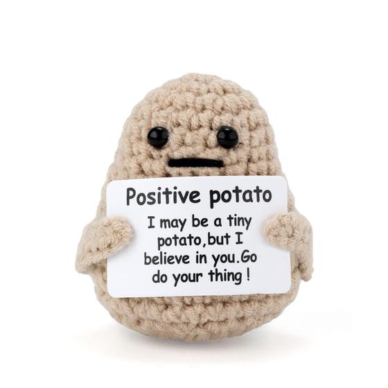 Imagem de Brinquedo de Batata Tricotado TOYMIS Mini - 7,5cm - Divertido e Positivo
