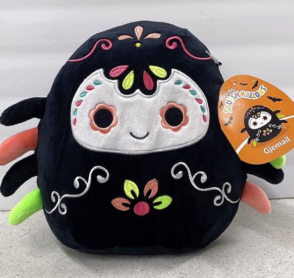 Imagem de Brinquedo de boneca de pelúcia Squishmallows Dia dos Mortos de Halloween 2022