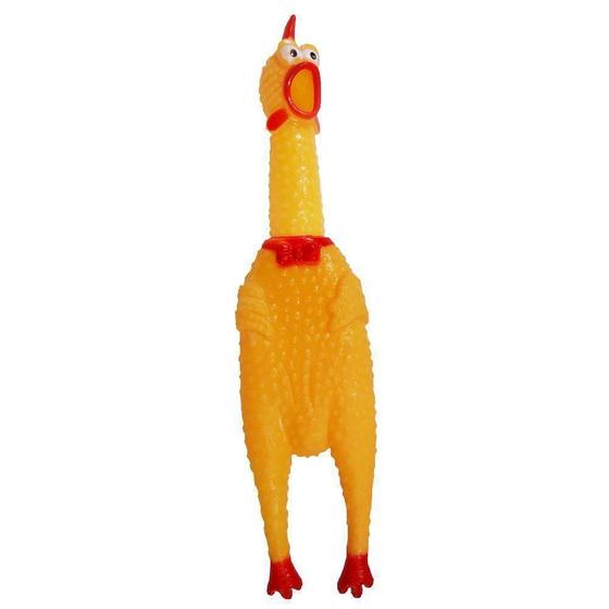 Brinquedo de Borracha Frango de Morder para cachorros e gatos CBR03273 Menor preço em Brinquedo de Borracha Frango de Morder para cachorros e gatos CBR03273