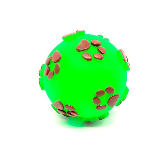 Imagem de Brinquedo de Cachorro - Vinil - Bola com Patinha G 25 cm