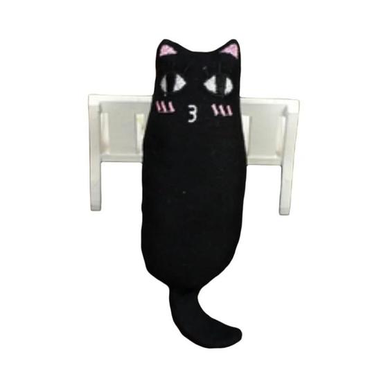 Imagem de Brinquedo de Catnip para Gatos - Travesseiro de Pelúcia com Som de Fricção