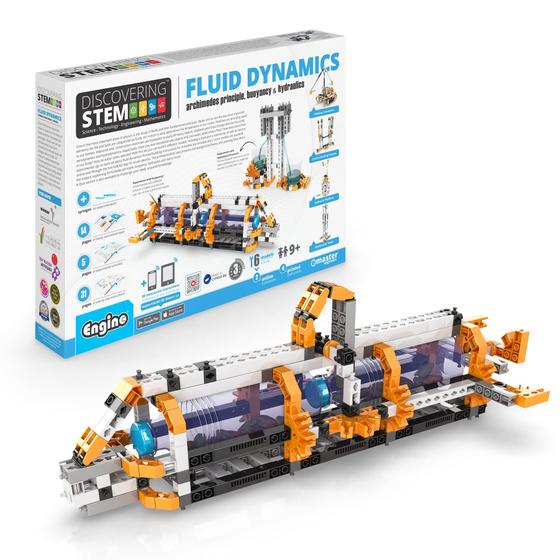 Imagem de Brinquedo de construção Engino Fluid Dynamics 6 modelos com mais de 9 anos