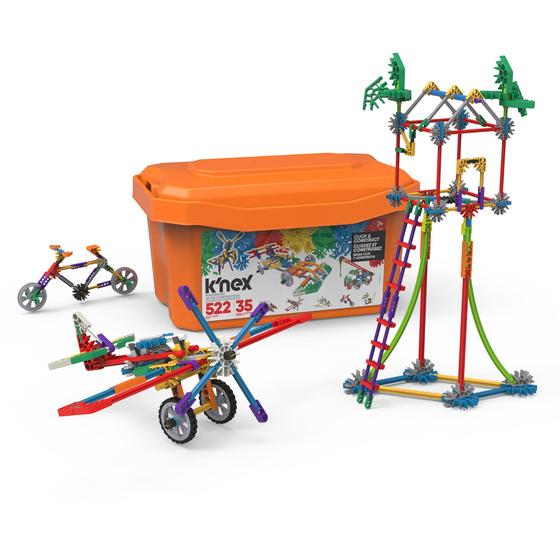Imagem de Brinquedo de construção K'NEX Imagine Click & Construct 522 peças