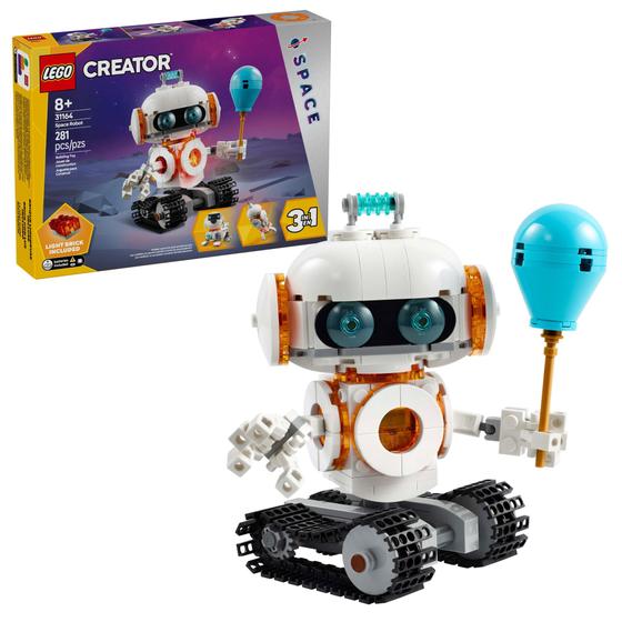 Imagem de Brinquedo de construção LEGO Creator 3 em 1 Space Robot 31164