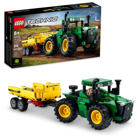 Imagem de Brinquedo de construção LEGO Technic John Deere 9620R 4WD Tractor 42136