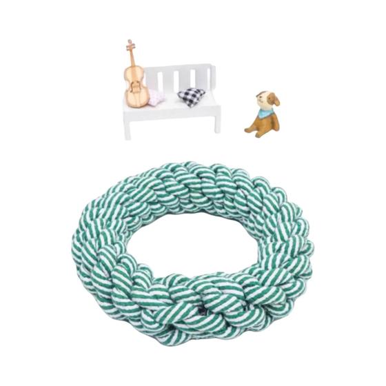 Imagem de Brinquedo de Corda Resistente para Cães Grandes - Ideal para Golden Retriever e Pitbull