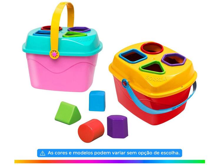 Brinquedo de Encaixar Baby Land Maletuxo Cardoso - Toys 5 Peças