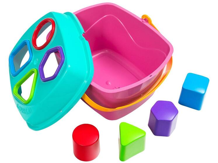 Brinquedo de Encaixar Baby Land Maletuxo Cardoso - Toys 5 Peças