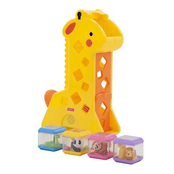 Brinquedo de Encaixar Girafa Pick-A-Blocks - Fisher-Price B4253 ...