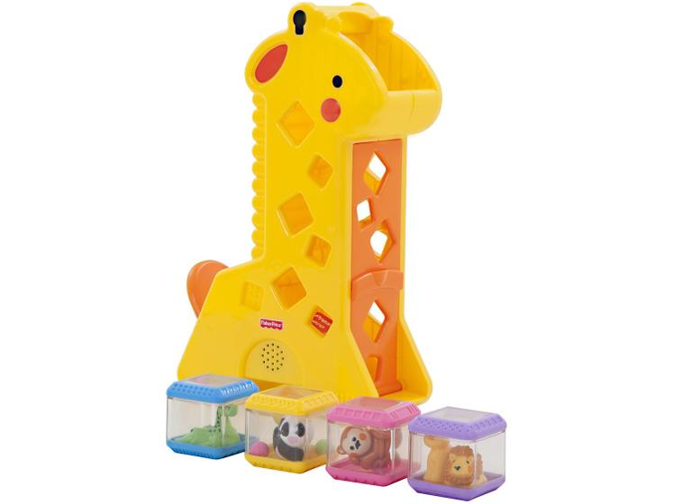 Imagem de Brinquedo de Encaixar Girafa Pick-A-Blocks