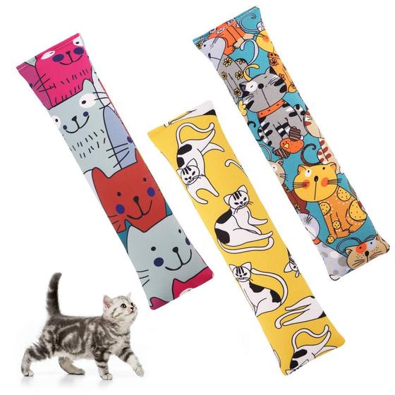 Imagem de Brinquedo de Gato BINGPET - Almofada de Braço com Catnip para Gatos Domésticos