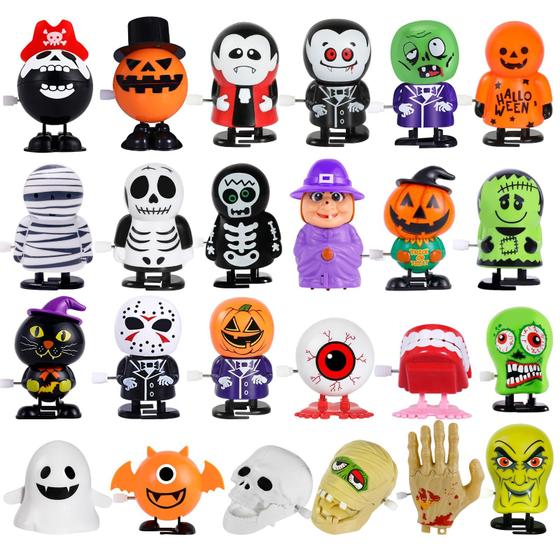 Imagem de Brinquedo de Molas Wind Up MGParty - Pacote com 24 Unidades para Halloween