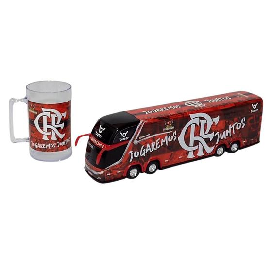 Imagem de Brinquedo De Ônibus Clube De Regatas Flamengo +