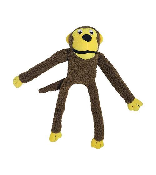 Imagem de Brinquedo DE Pelucia Com apito Para Caes cachorro pets - Macaco Grande