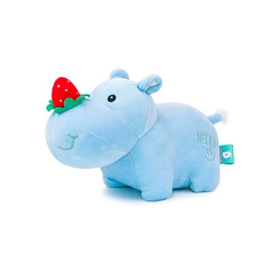 Imagem de Brinquedo de pelúcia de pelúcia Blue Strawberry Nose Rhino