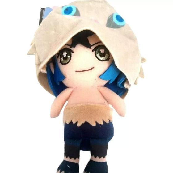 Imagem de Brinquedo de Pelúcia Demon Slayer Kimetsu no Yaiba - Inosuke Chibi (Bandai)