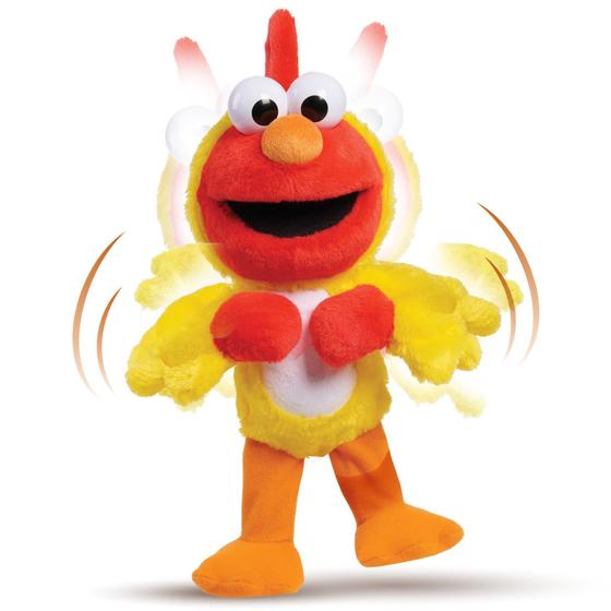 Imagem de Brinquedo de Pelúcia Elmo - Just Play - Dança do Pintinho - 2+ Anos