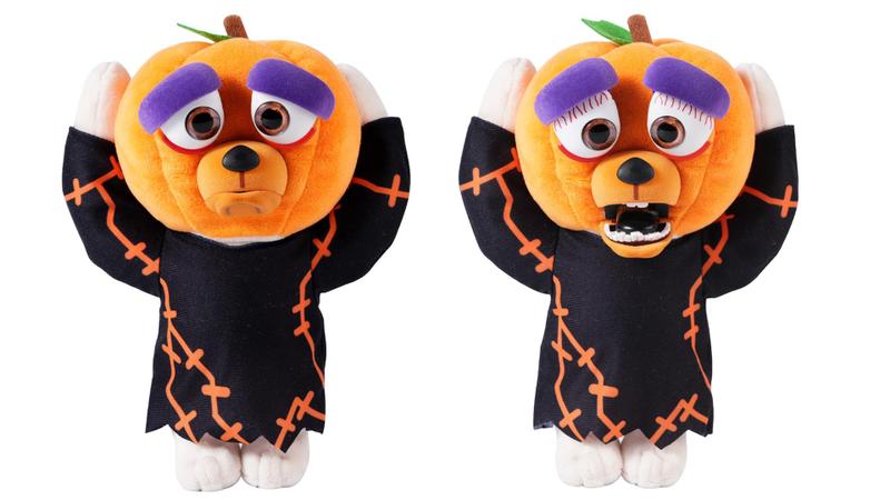 Imagem de Brinquedo de pelúcia Feisty Pets Scaredy Steve The Halloween Guy 8,5 polegadas