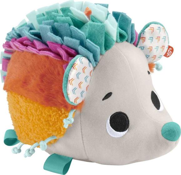 Imagem de Brinquedo de Pelúcia Fisher-Price Cuddle n' Snuggle Hedgehog - Para Bebês Acima de 3 Meses