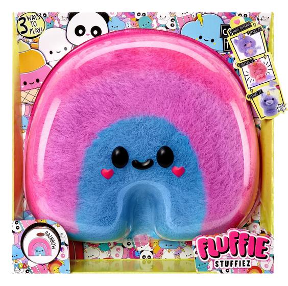 Imagem de Brinquedo de Pelúcia Fluffie Stuffiez Rainbow Large - 11" com Surpresa