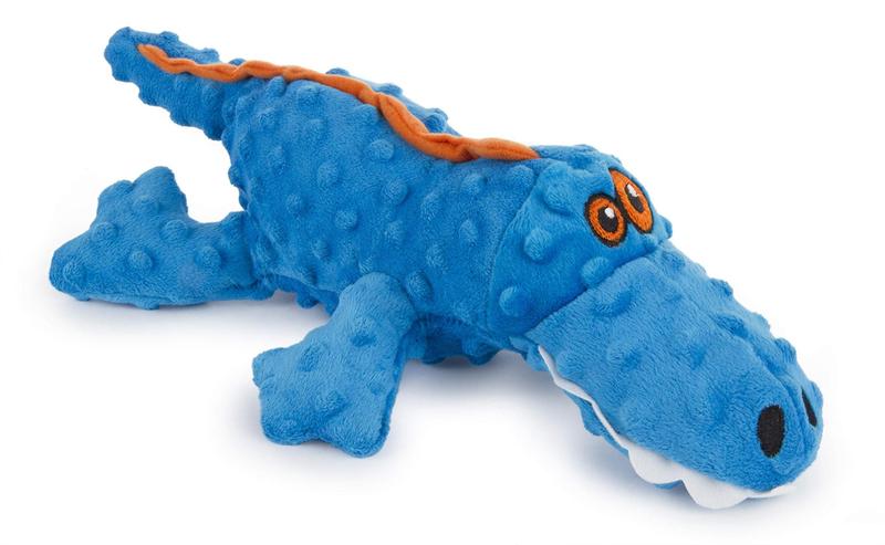 Imagem de Brinquedo de Pelúcia GoDog Gators para Cães - Tamanho Grande - Com Chew Guard Tech