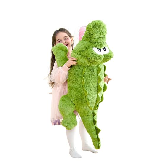 Imagem de Brinquedo de pelúcia IKASA Giant Crocodile 30cm