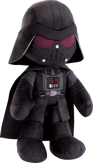 Imagem de Brinquedo de pelúcia Mattel Star Wars Darth Vader com 10 sons 28-30 cm